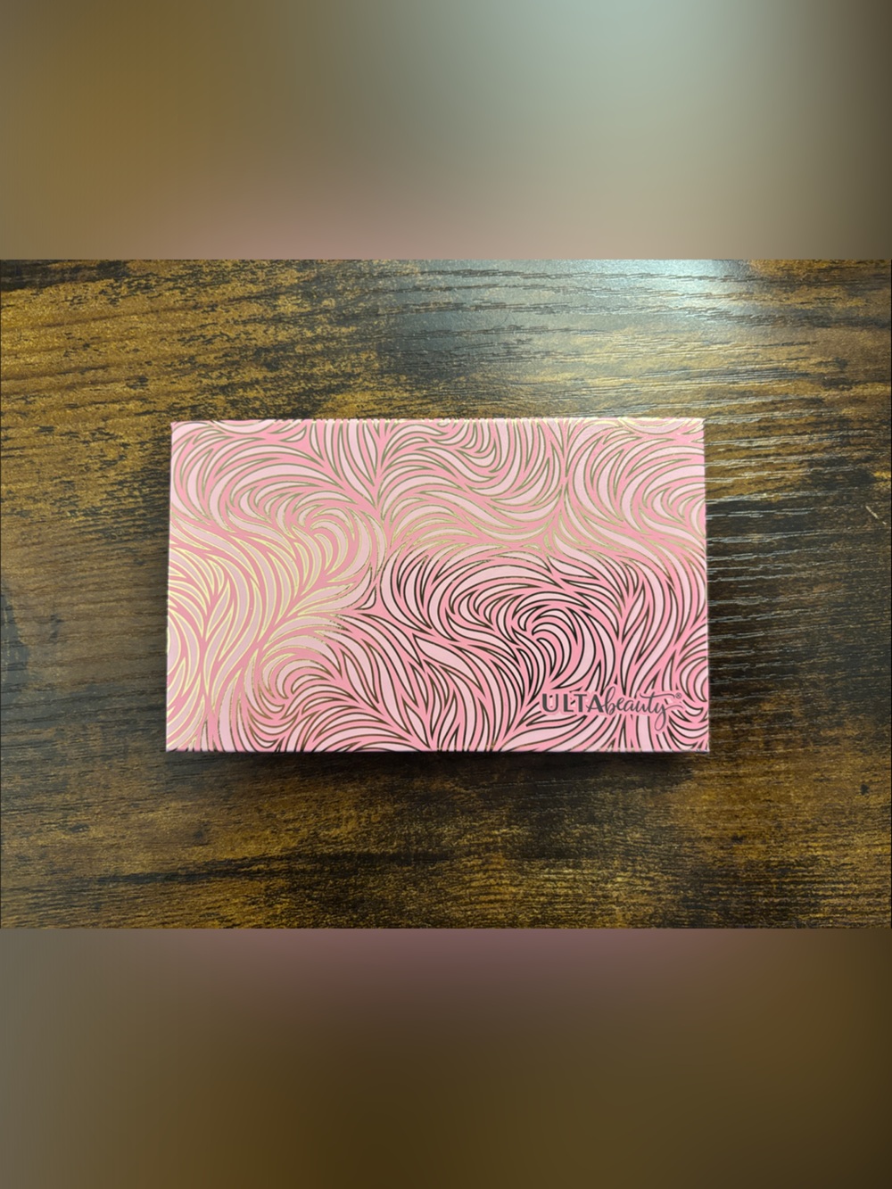 Ulta Beauty Pink and Gold Swirl Eyeshadow Palette
